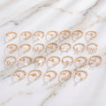 26 Letter Zircon Adjustable Women Ring