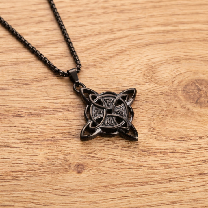 Viking Celtic Knot Titanium Steel Necklace
